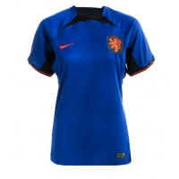 Camiseta Países Bajos Segunda Equipación Replica Mundial 2022 para mujer mangas cortas